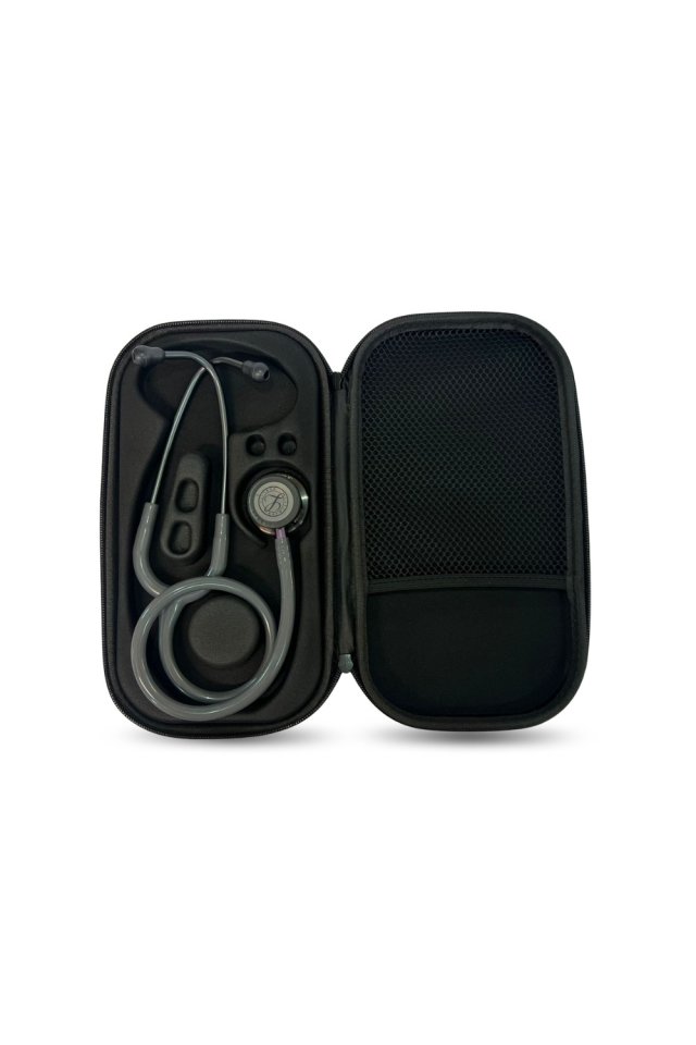 Čierne puzdro na stetoskop s elegantným dizajnom a funkčnosťou od drinuniforma