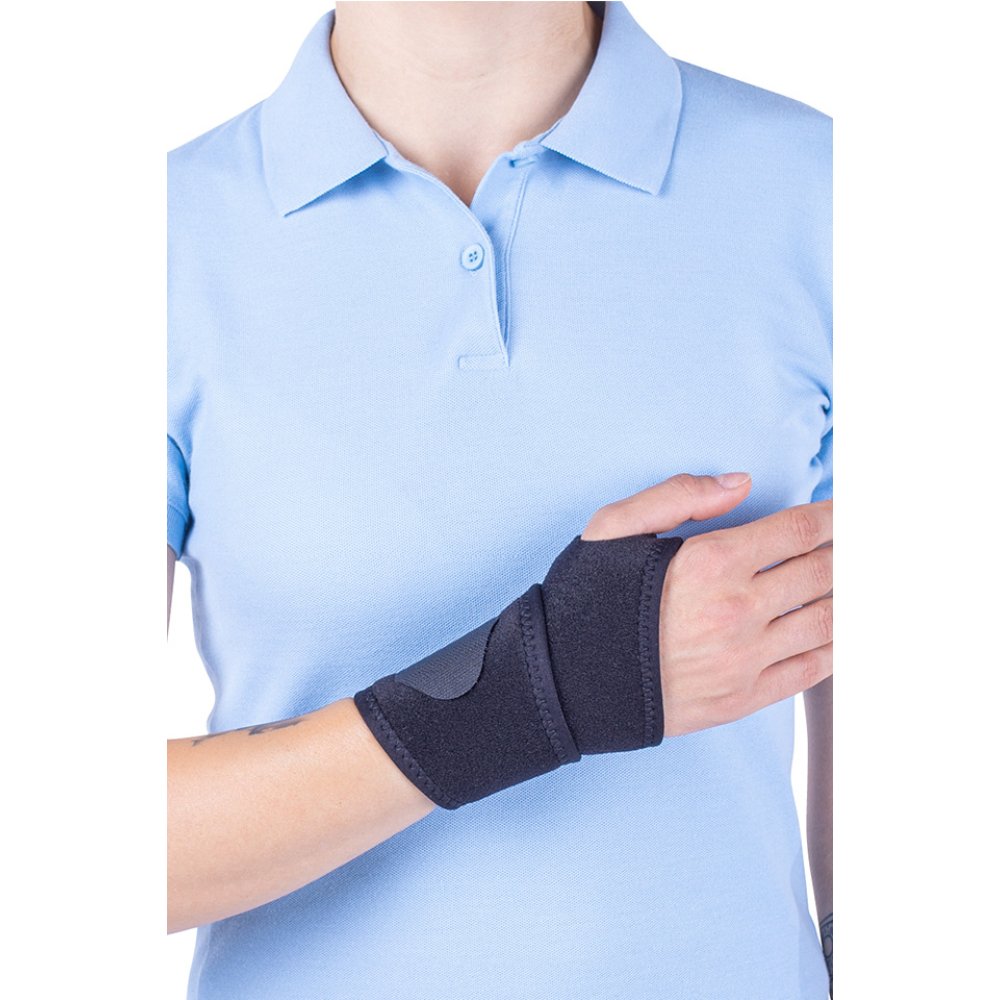 Mobilná ortéza na zápästie Triasport Manu Dynamic, SRT206, univerzálna veľkosť, čierna