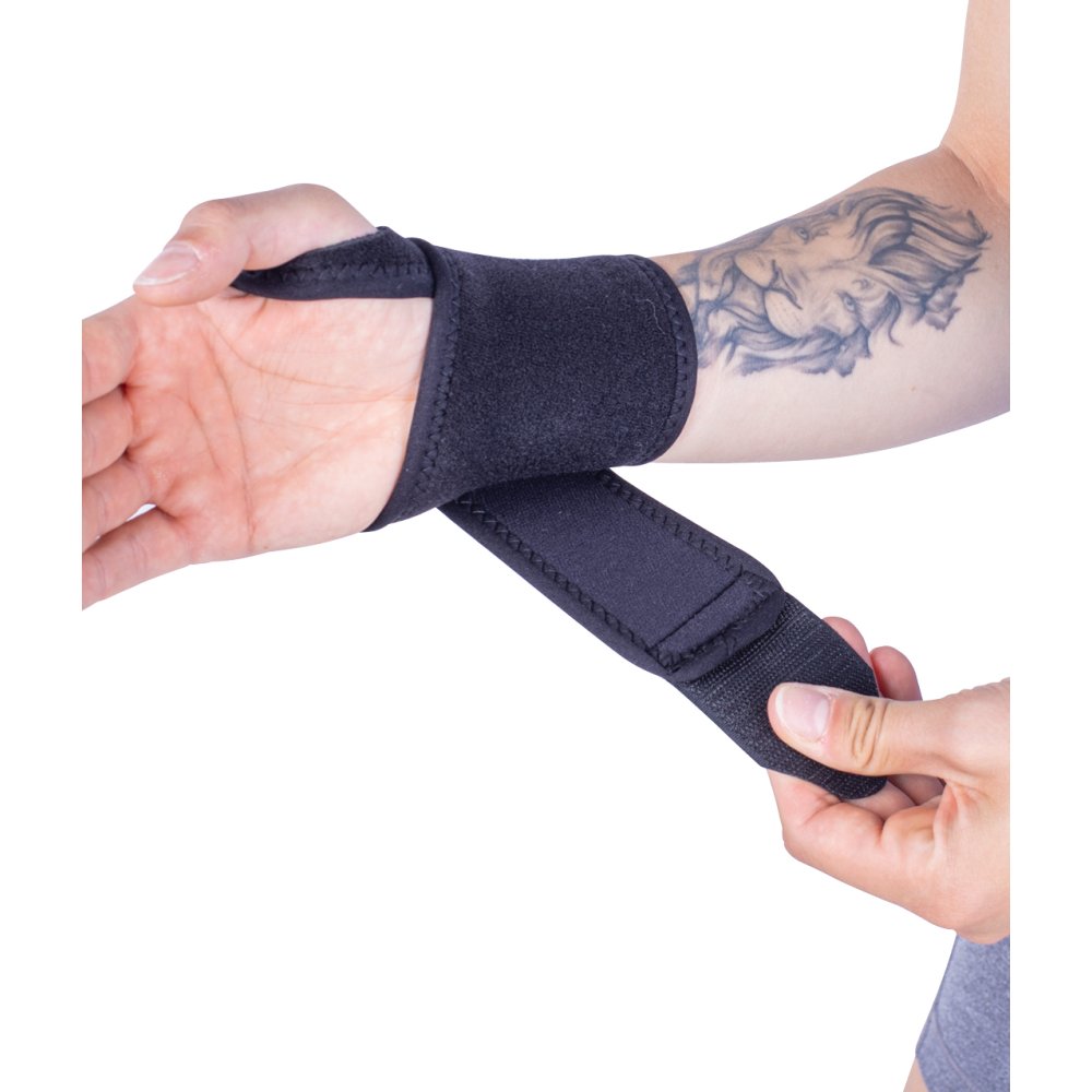 Mobilná ortéza na zápästie Triasport Manu Dynamic, SRT206, univerzálna veľkosť, čierna