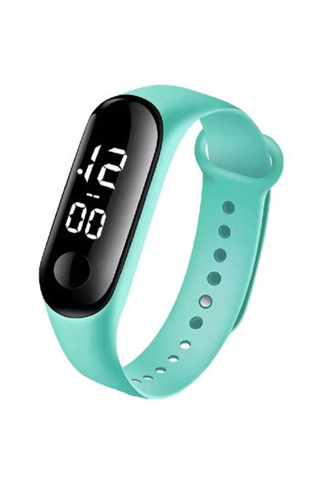 Zelený fitness náramok Doctor v uniforme, 0,96" obrazovka, Bluetooth 4.2, srdcový tep, krvný tlak, teplota, kyslík, monitorovanie kvality spánku