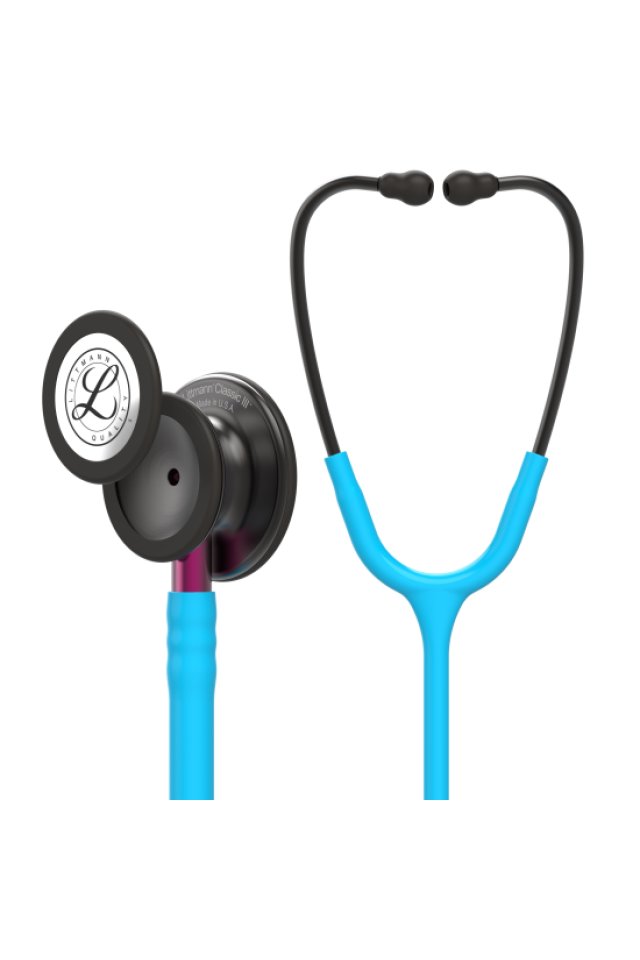 Stetoskop 3M Littmann, Classic III tyrkysový Doctor v uniforme