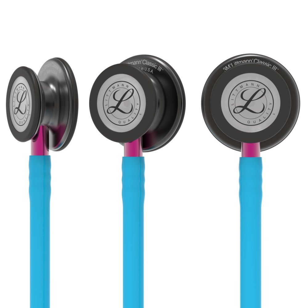 Stetoskop 3M Littmann, Classic III tyrkysový Doctor v uniforme
